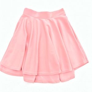 NWOT INTERMIX PINK HIGH RISE HIGH LOW CIRCLE SKIRT